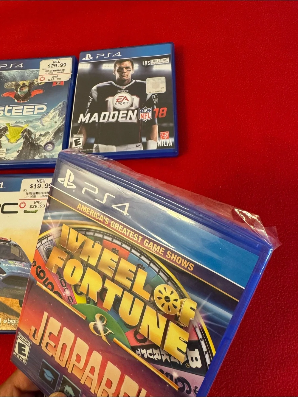 lot of 6 ps4 games- Tested